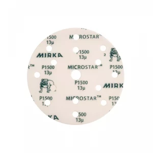 FM61105092 MRK Шлиф мат на плён синт основе липучка MICROSTAR 150мм 15 отв P1000